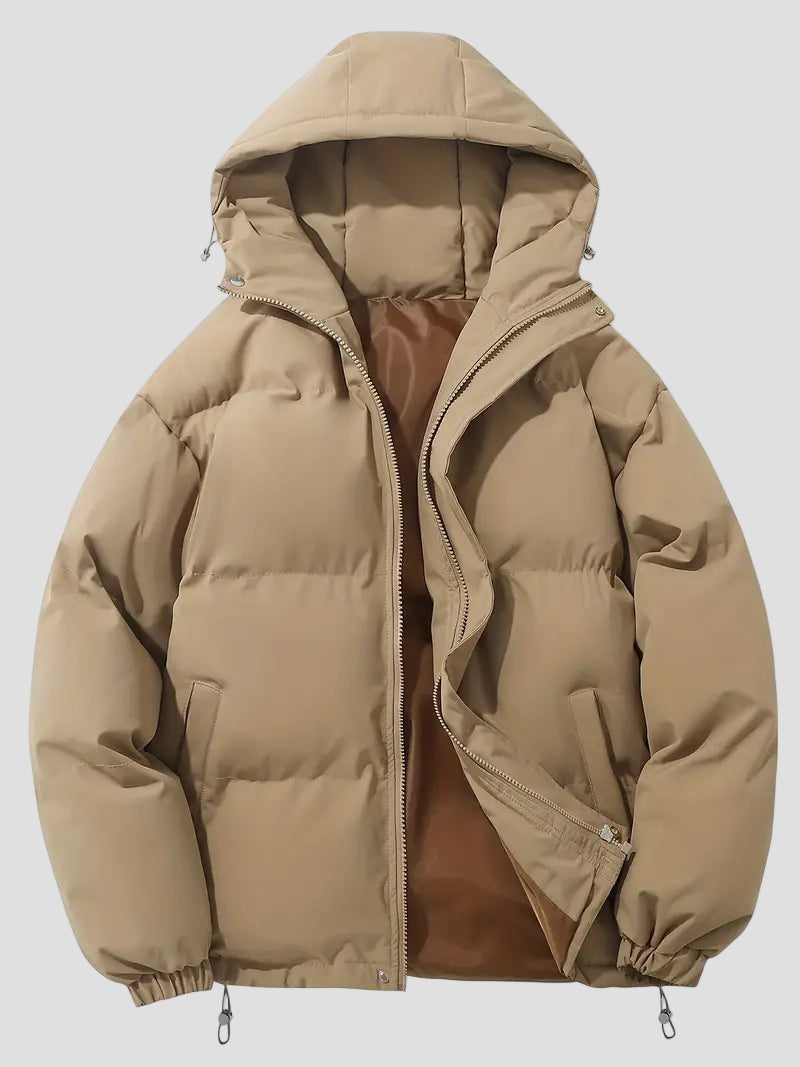 Tanner | Quilted Hooded Puffer Winter Jacket