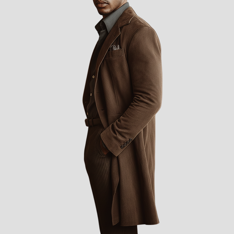 Colby | Vintage Suede Mid Coat