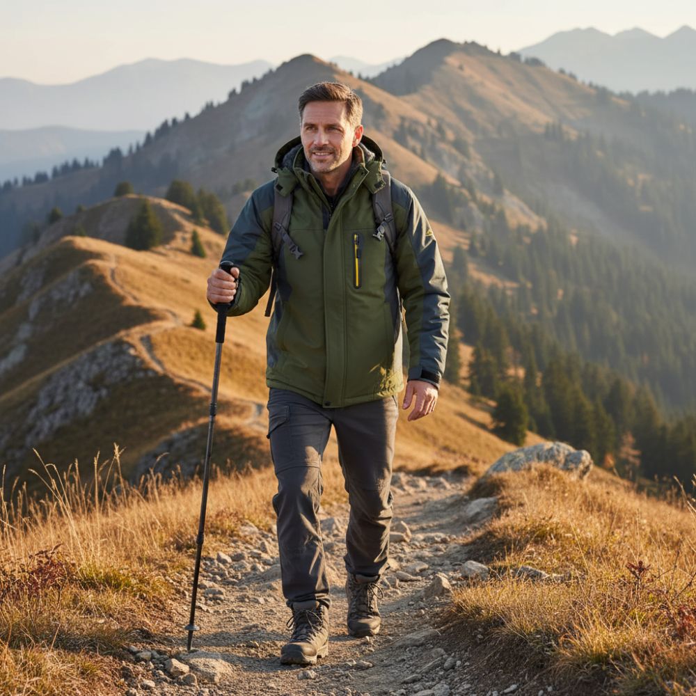 Declan | Waterproof Fleece-Lined Winter Jacket