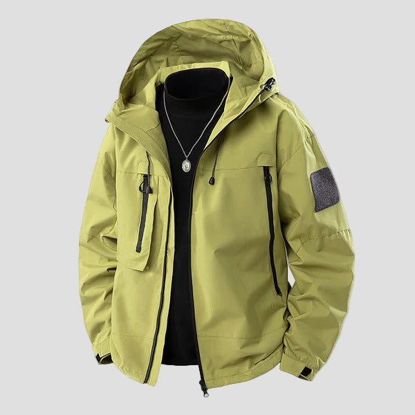 Holden | Waterproof Hooded Structured Winter Jacket