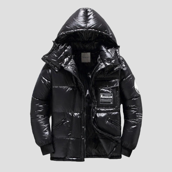 Spencer | Water-Repellent Hooded Down Winter Jacket