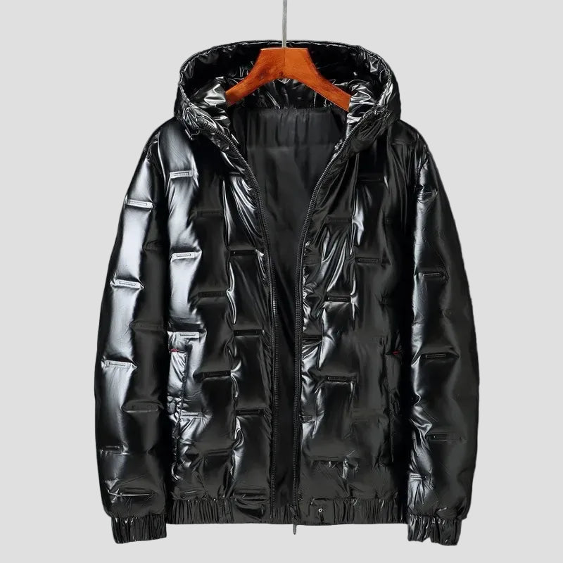 Zane | Quilted Hooded Water-Resistant Down Winter Jacket