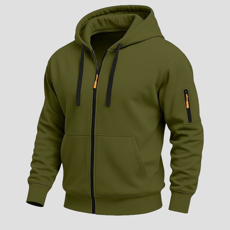 Wesley | Full Zip Fleece Hoodie