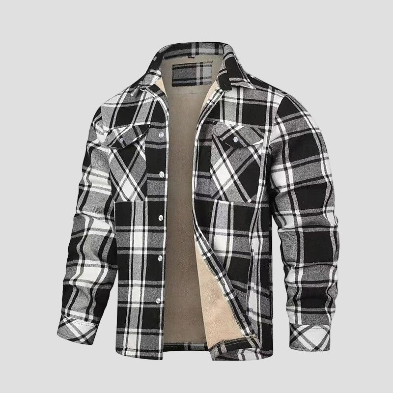 Hudson | Plaid Fleece Jacket