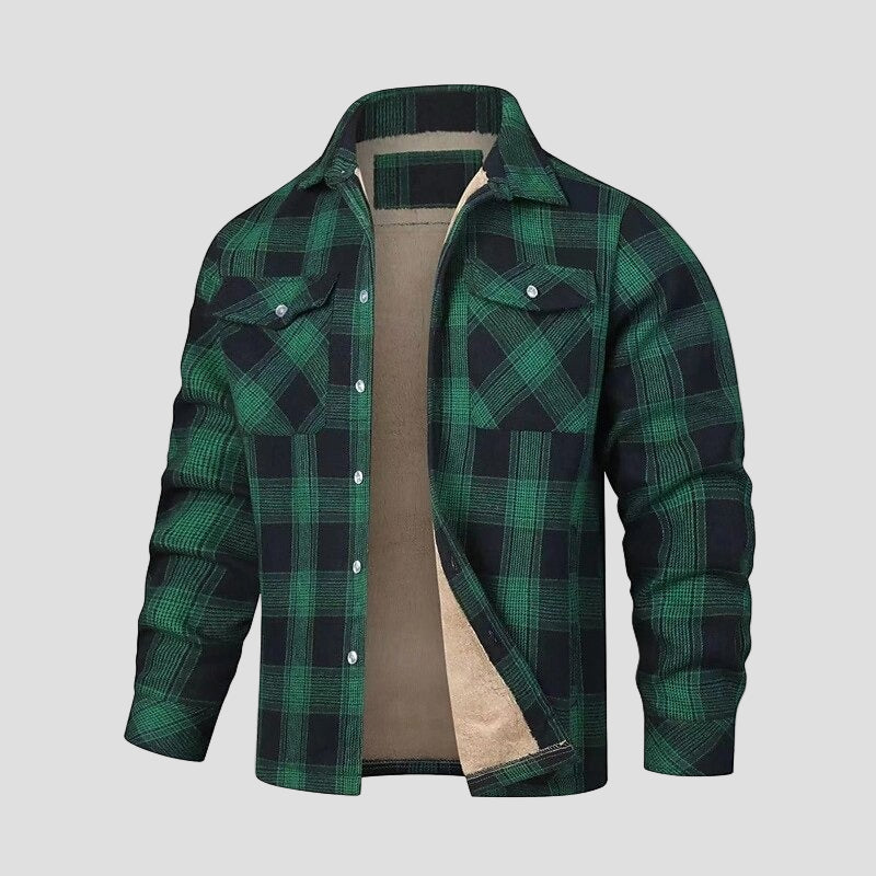 Hudson | Plaid Fleece Jacket