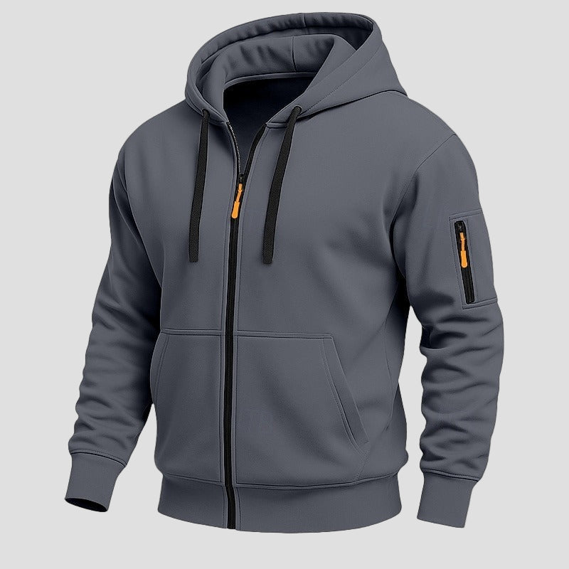 Wesley | Full Zip Fleece Hoodie