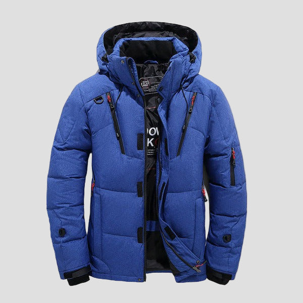 Asher | Hooded Down Insulated Winter Jacket