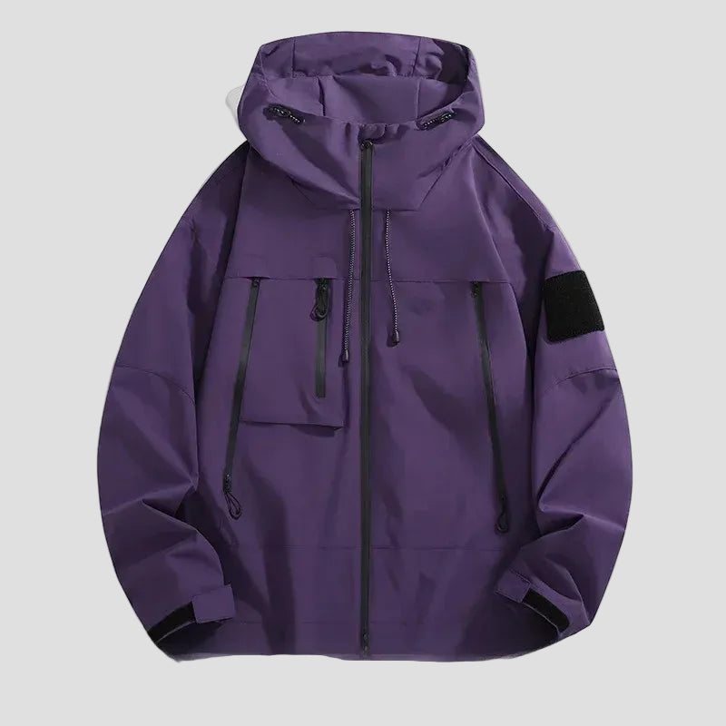Landon | Oversized Wind-Resistant Hooded Winter Jacket