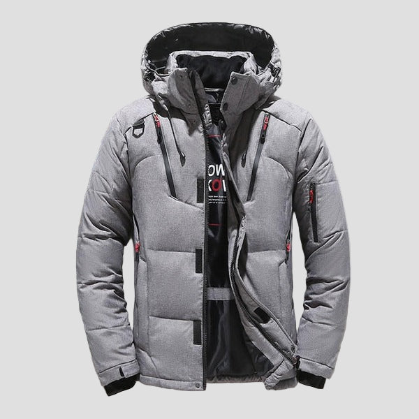 Asher | Hooded Down Insulated Winter Jacket