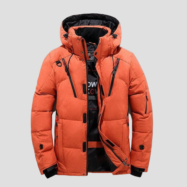 Asher | Hooded Down Insulated Winter Jacket