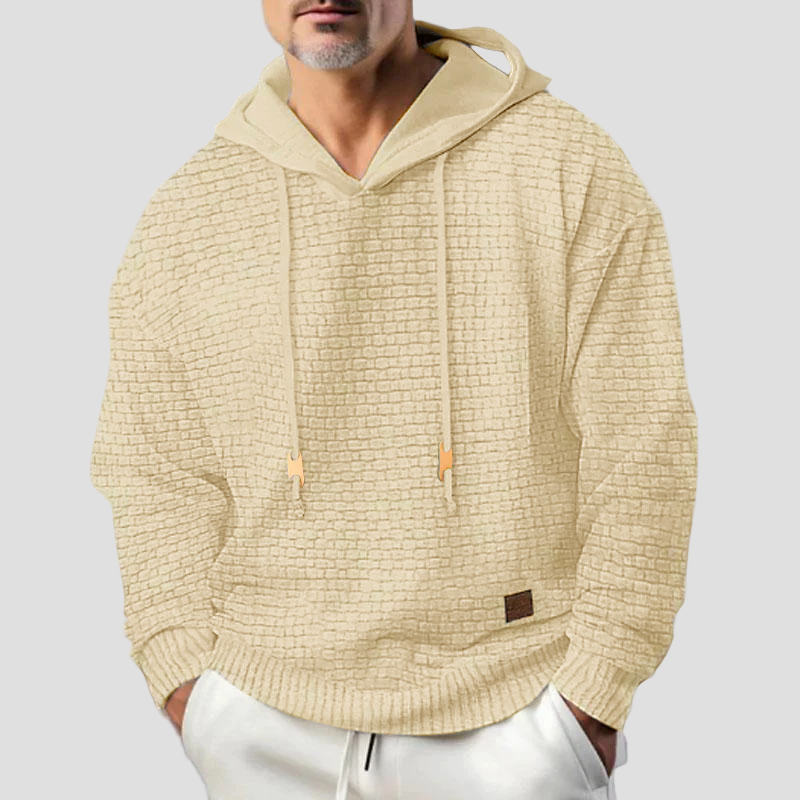 Callen | Casual Solid Color Long Sleeve Hoodie