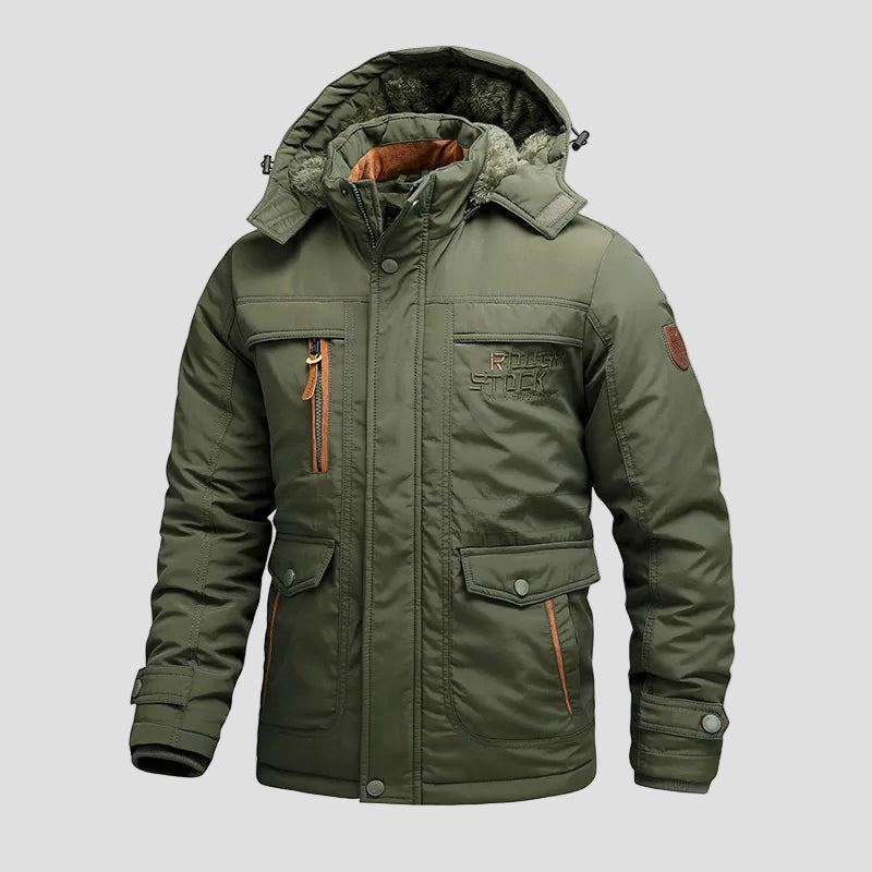 Edison | Windproof Insulated Winter Jacket with Pockets