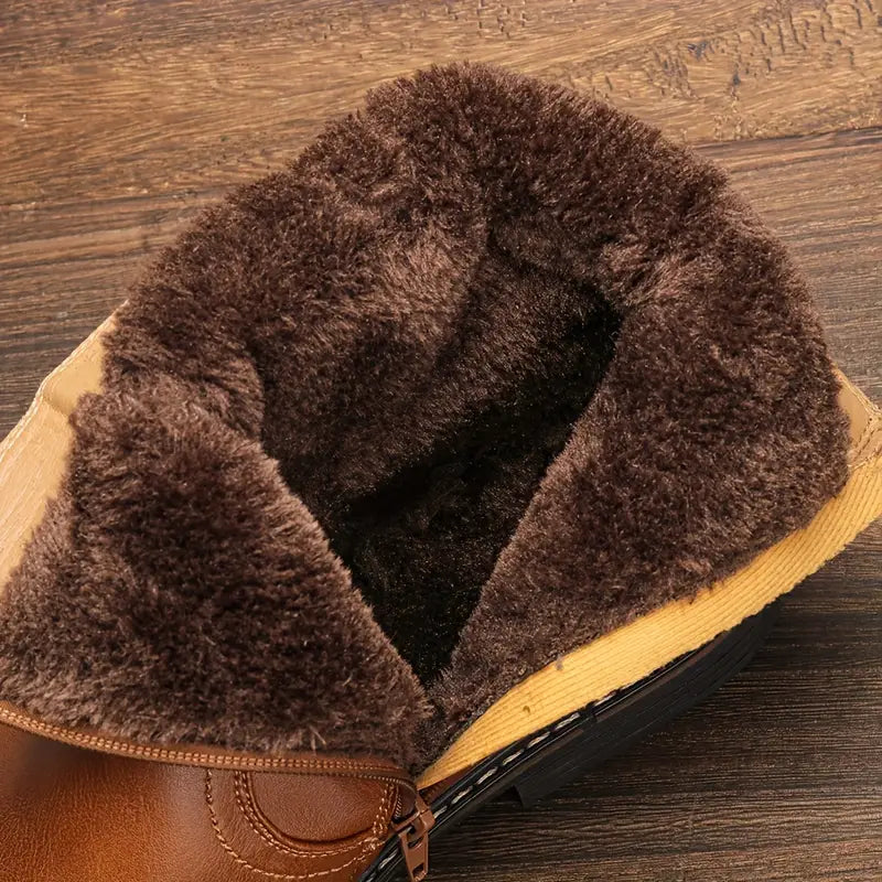 Heath | Thermal Dress Boots With Zippers