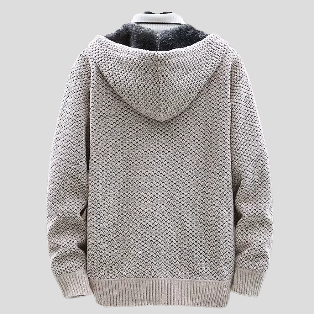 Jayden | Knit Fleece Hoodie