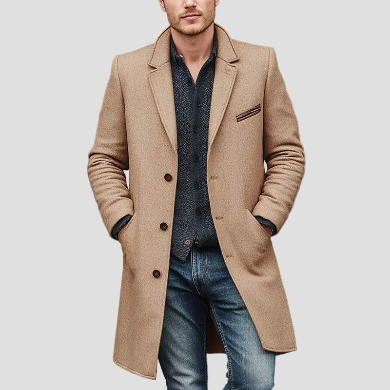 Reid | Simple Wool Mid Coat