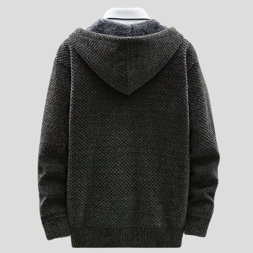 Jayden | Knit Fleece Hoodie