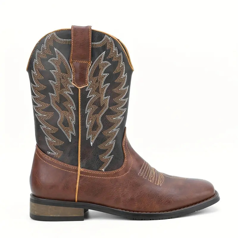 Brooks | Western Leather Cowboy Boots for Men
