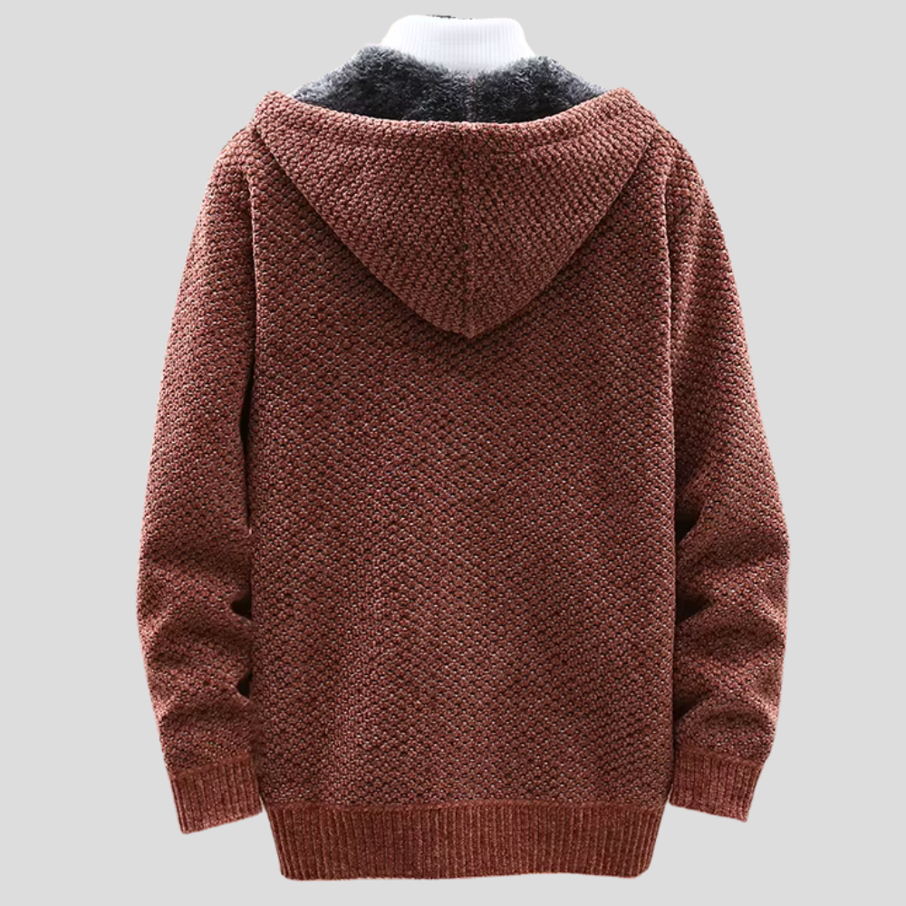 Jayden | Knit Fleece Hoodie