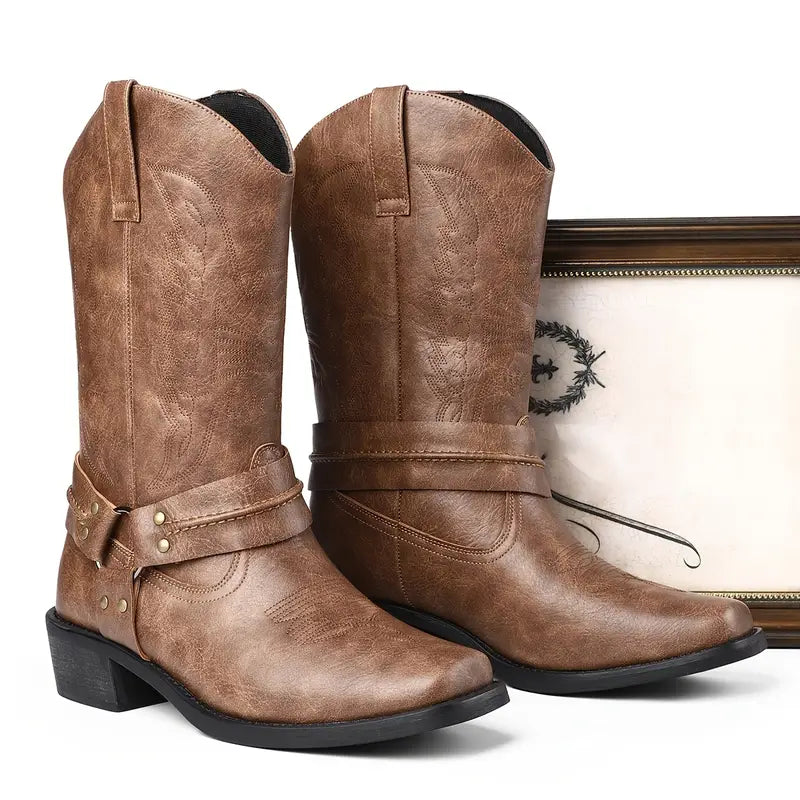 Brayden | Western Leather Cowboy Boots for Men