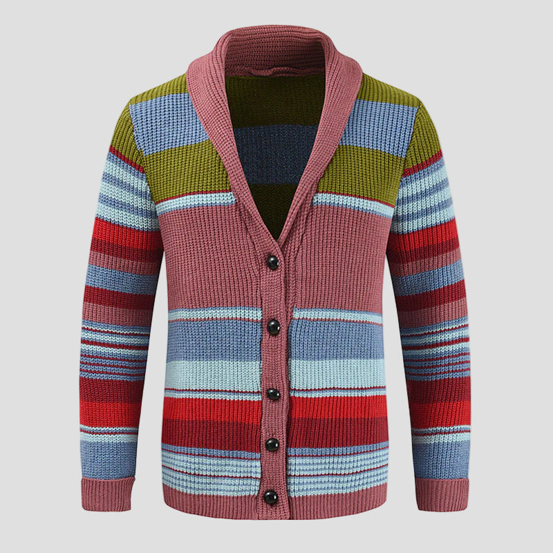 Remy | Colored Men's Knitted Cardigan
