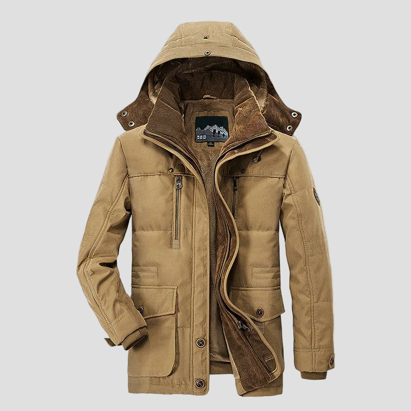 Preston | Structured Water-Resistant Utility Winter Jacket