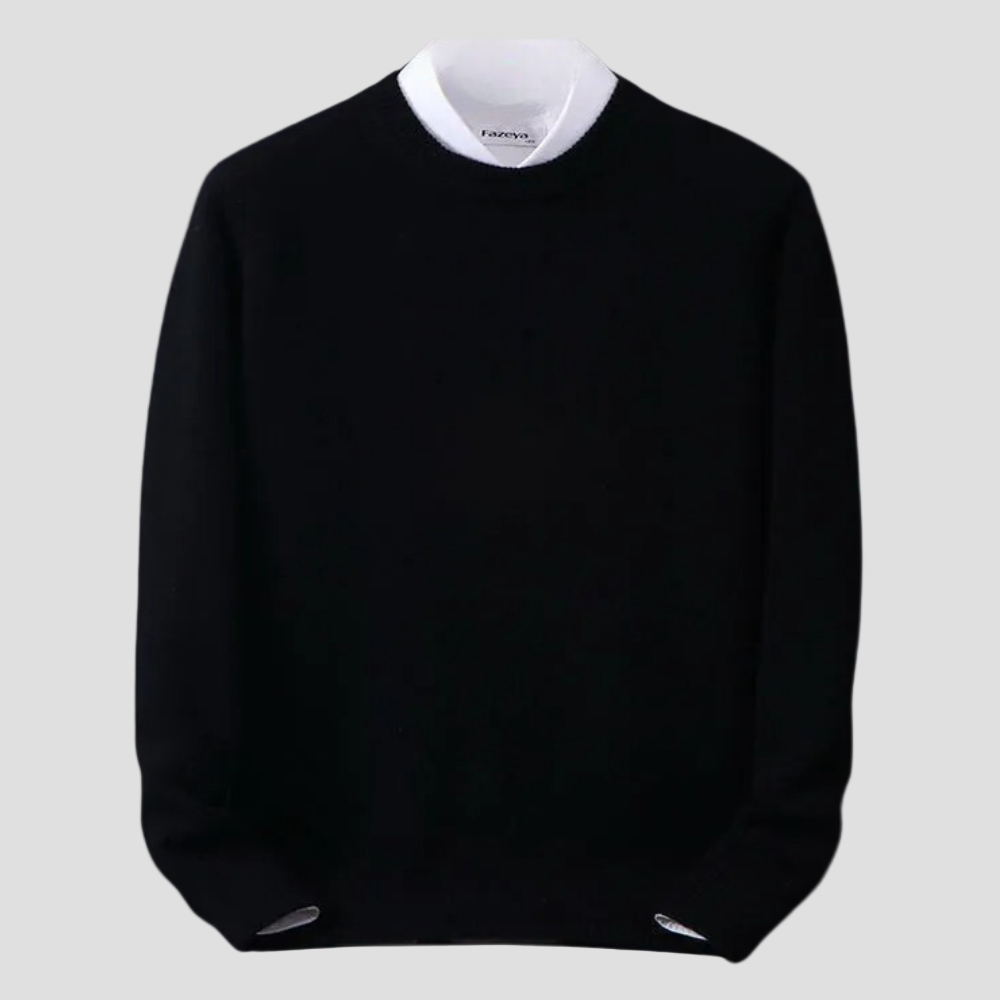 Trace | Casual Men’s Long Sleeve Crewneck Sweater