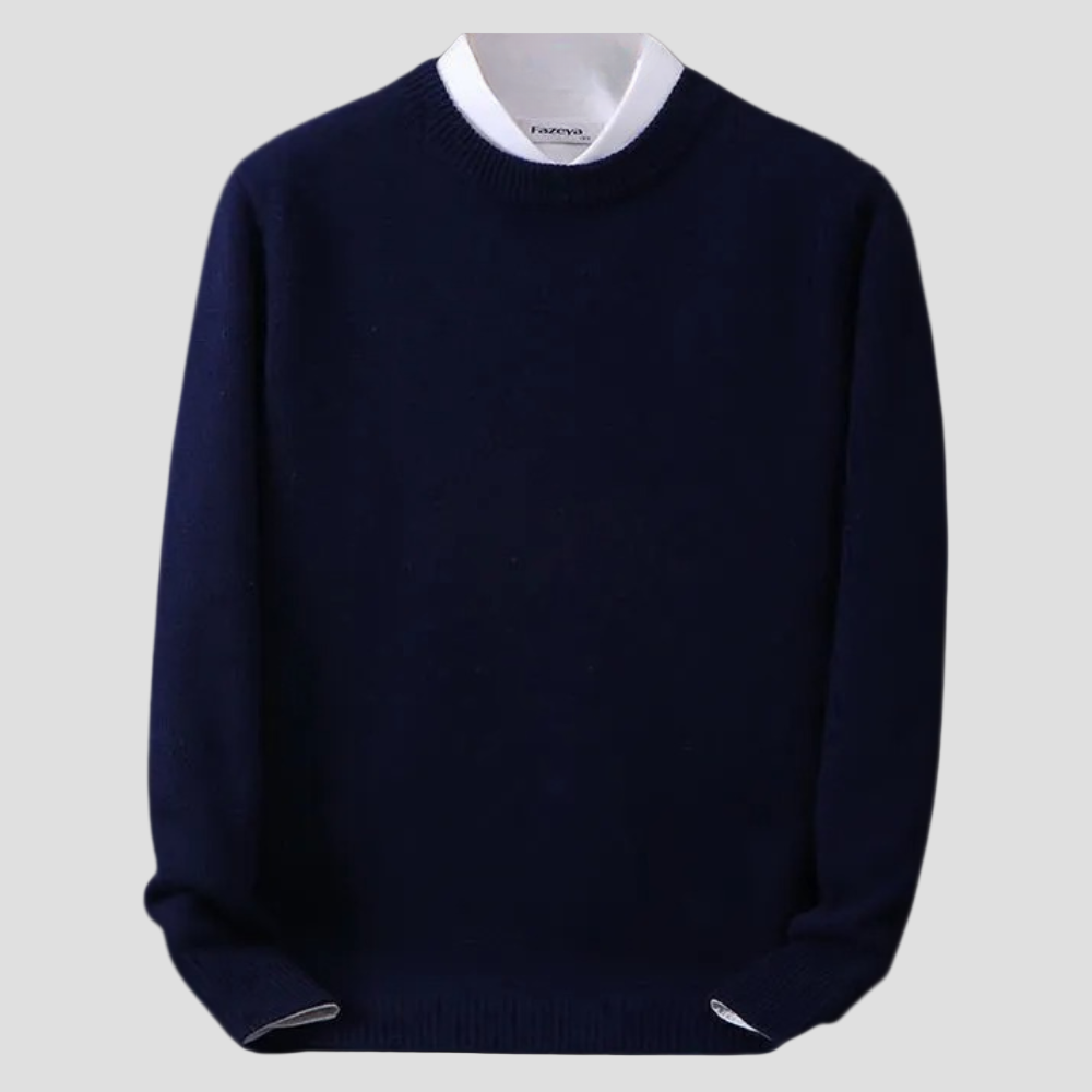 Trace | Casual Men’s Long Sleeve Crewneck Sweater