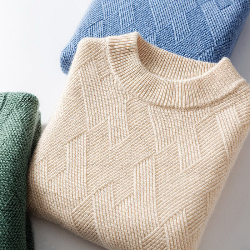 Miles | Elegant Men’s Cashmere Sweater in Various Colors