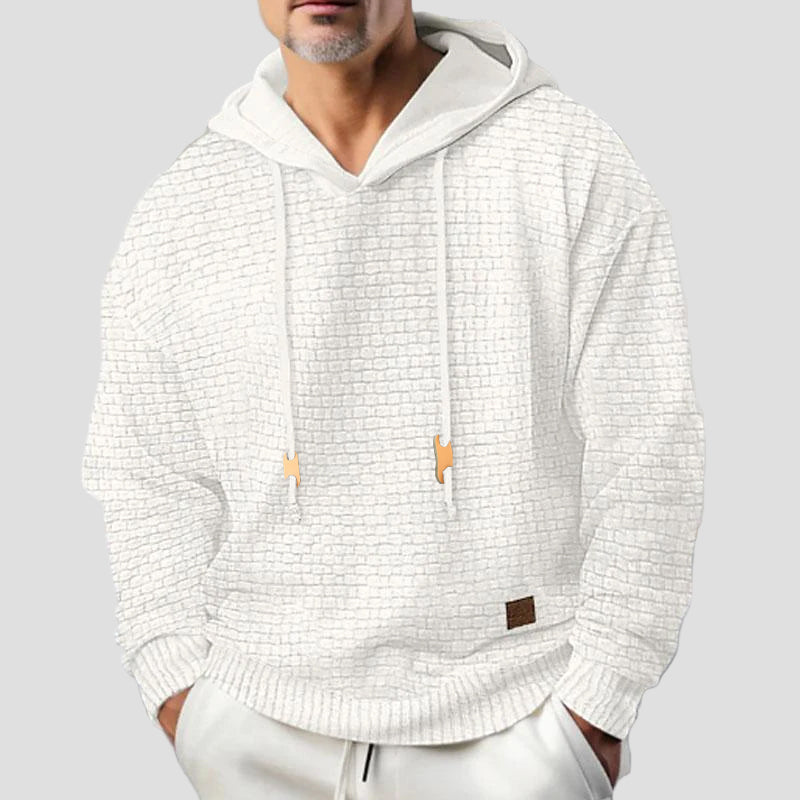 Callen | Casual Solid Color Long Sleeve Hoodie