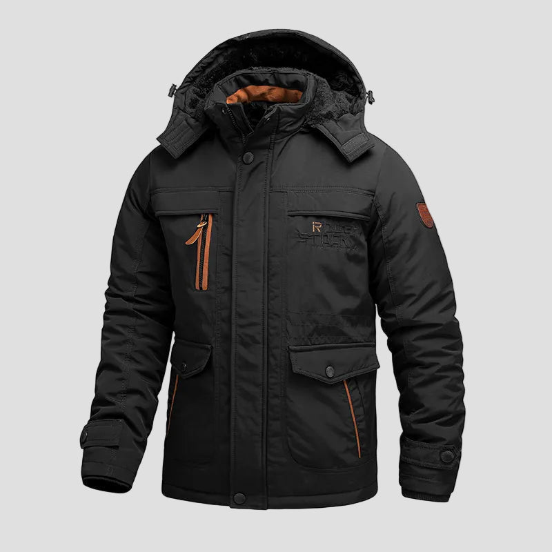 Edison | Windproof Insulated Winter Jacket with Pockets