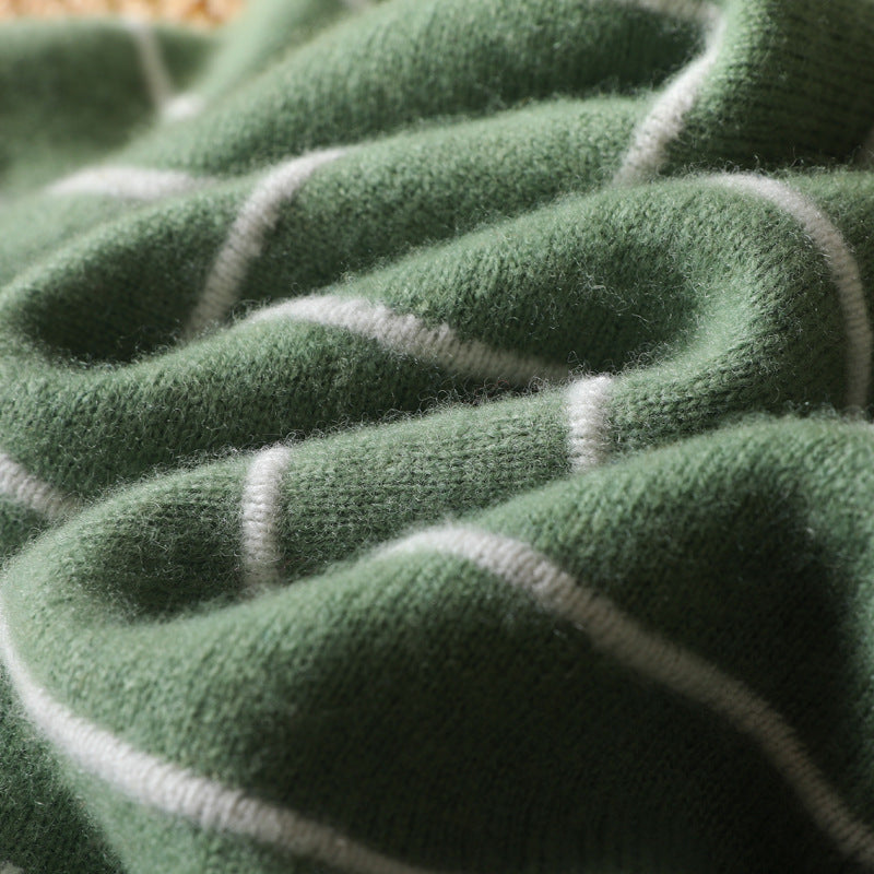 Damon | Men’s Classic Striped Crewneck Sweater