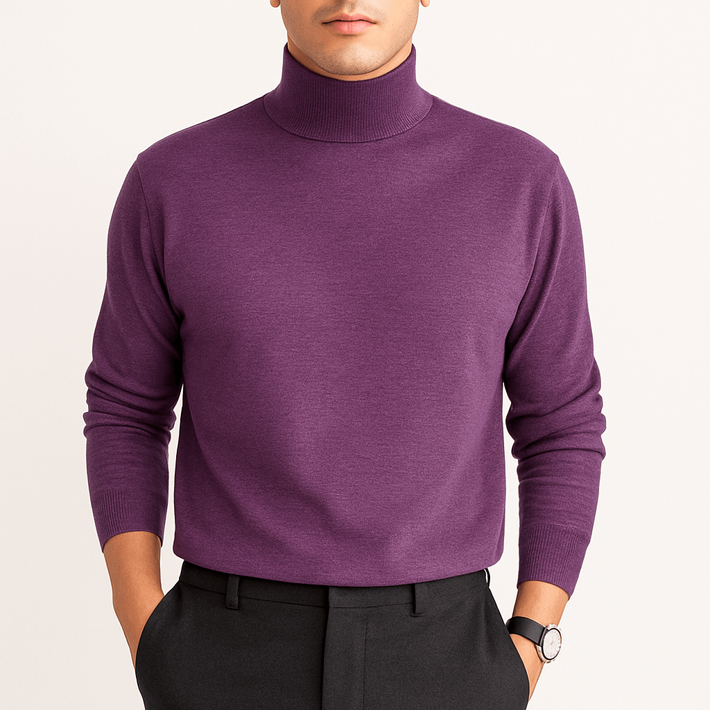 Ethan | Cozy Blend Turtleneck Sweater for Men