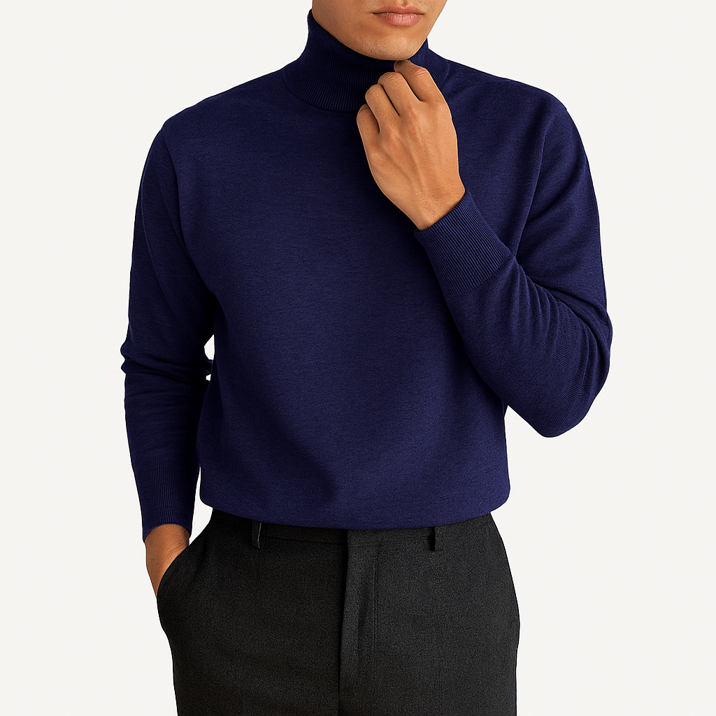 Ethan | Cozy Blend Turtleneck Sweater for Men