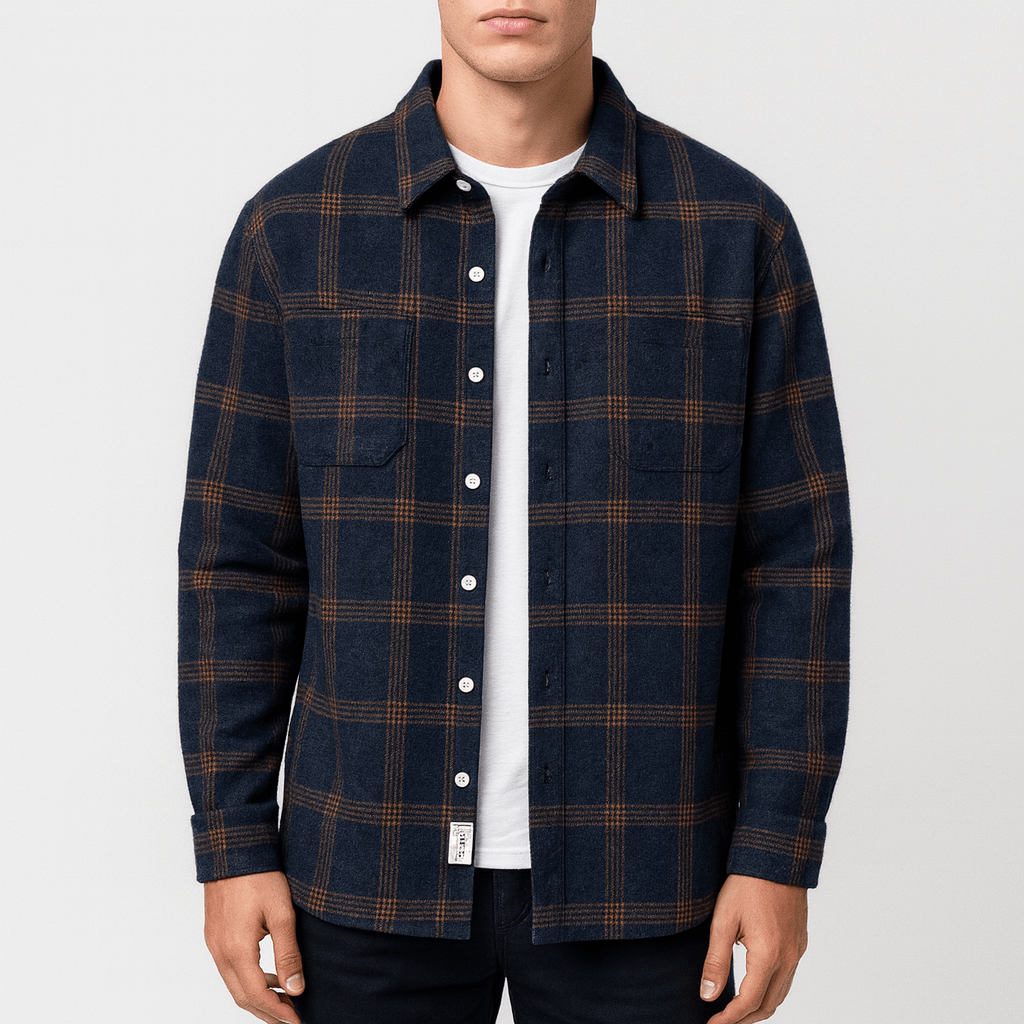 Ethan | Classic Checkered Button-Up Shirt