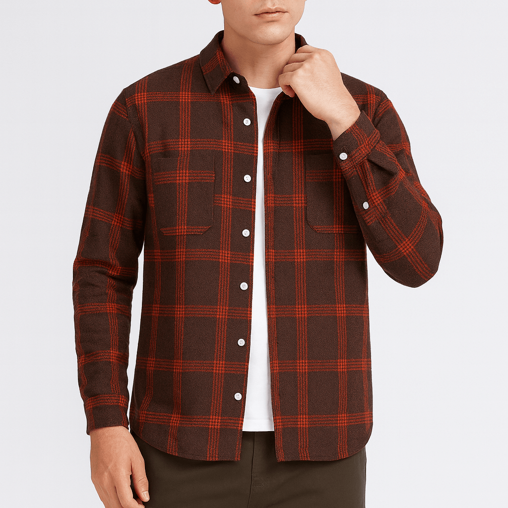 Ethan | Classic Checkered Button-Up Shirt
