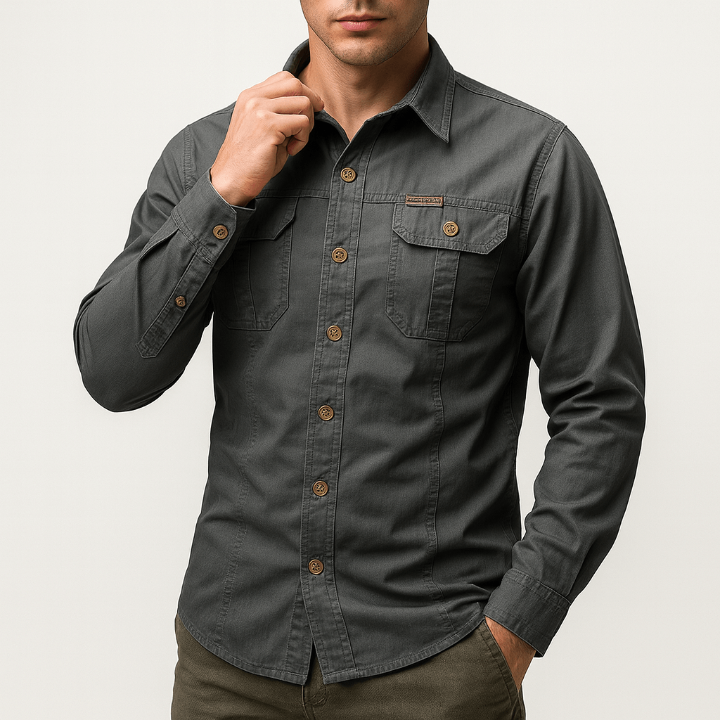 John | Classic Collar Shirt for Men