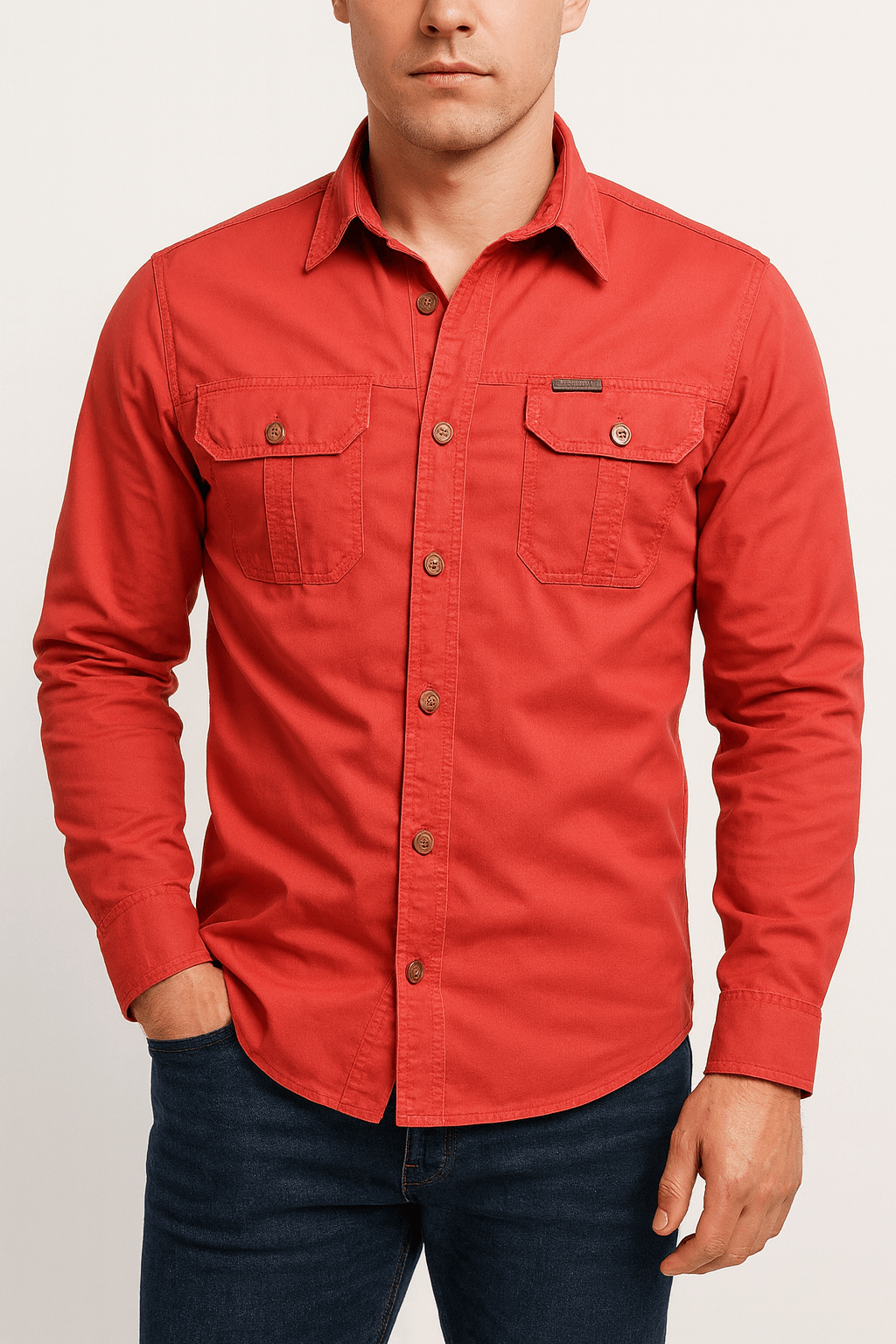 John | Classic Collar Shirt for Men