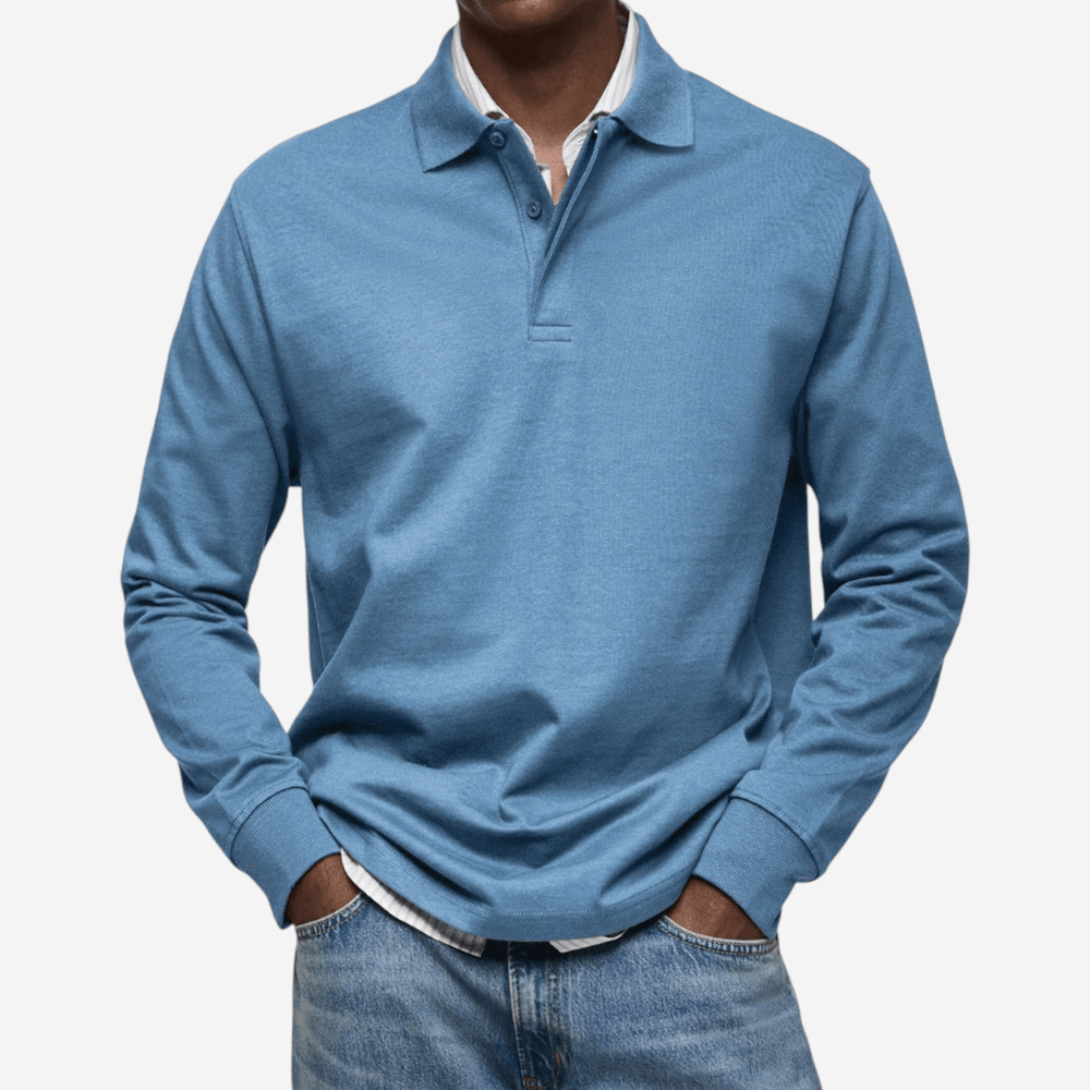 Luke | Classic Cotton Polo Shirt for Men