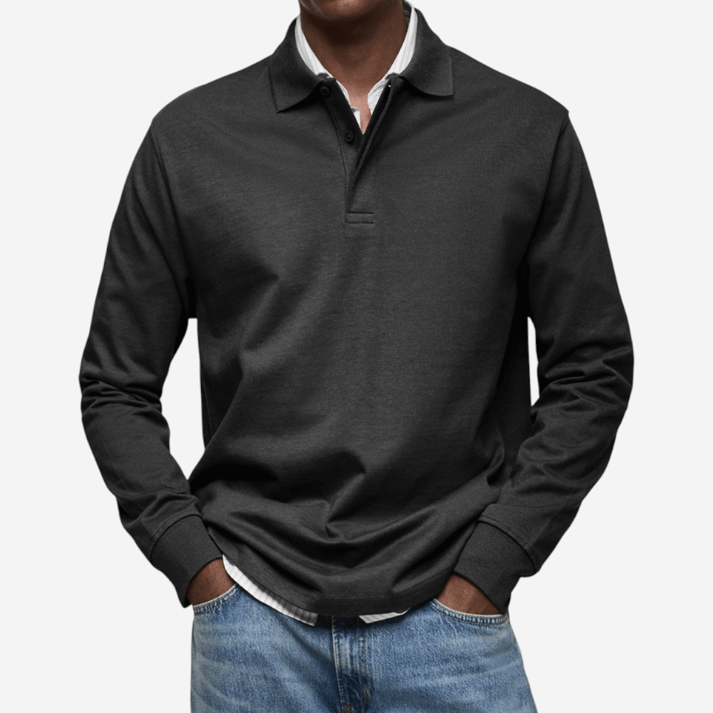 Luke | Classic Cotton Polo Shirt for Men
