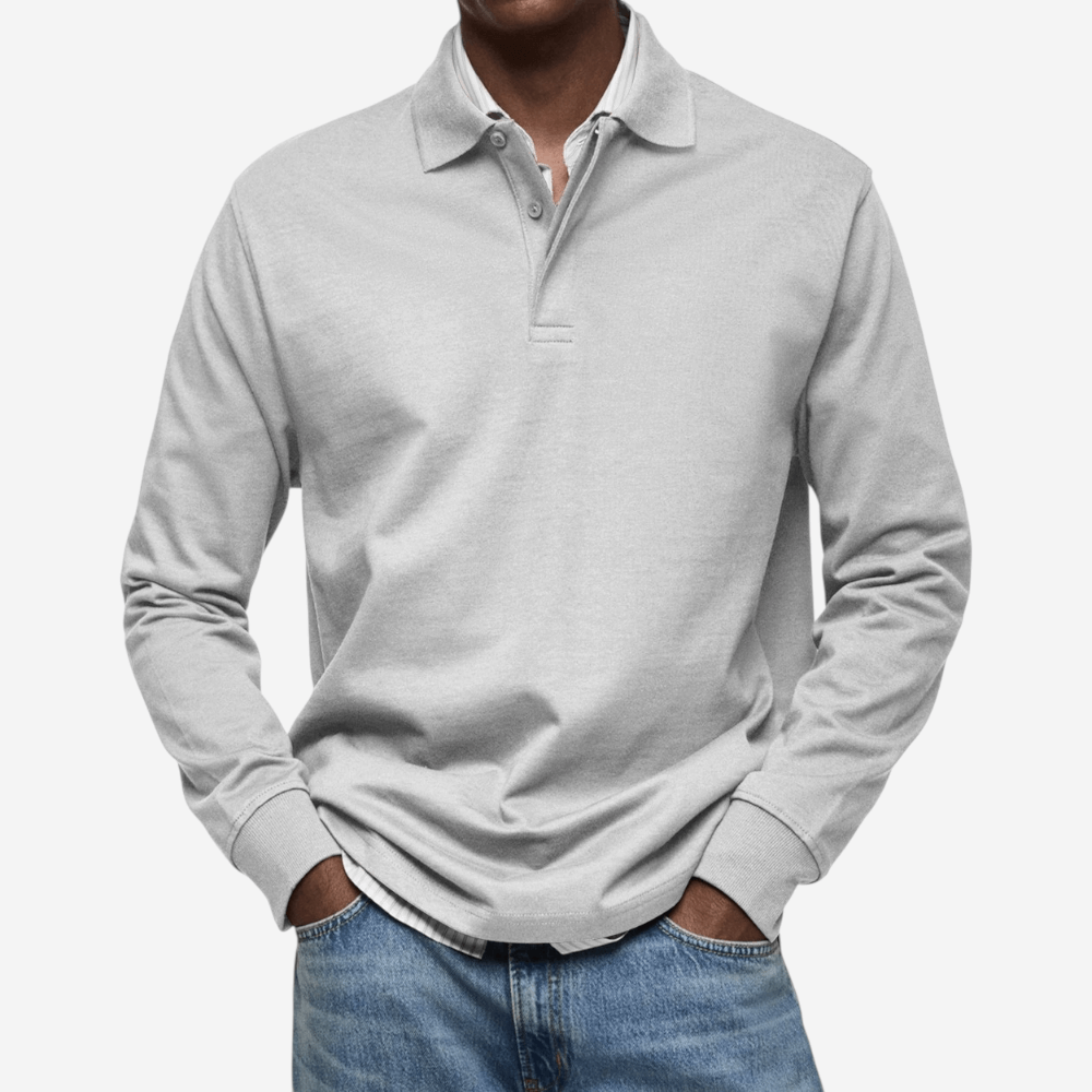 Luke | Classic Cotton Polo Shirt for Men