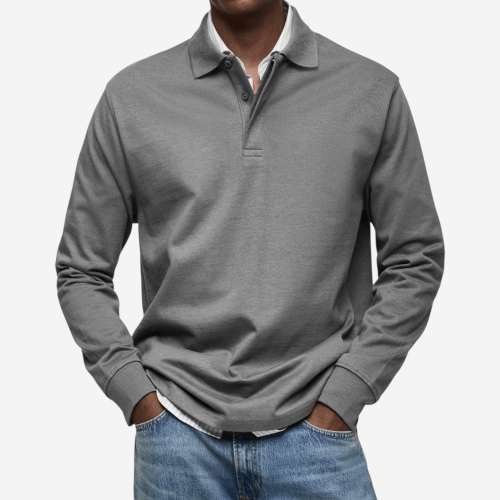 Luke | Classic Cotton Polo Shirt for Men