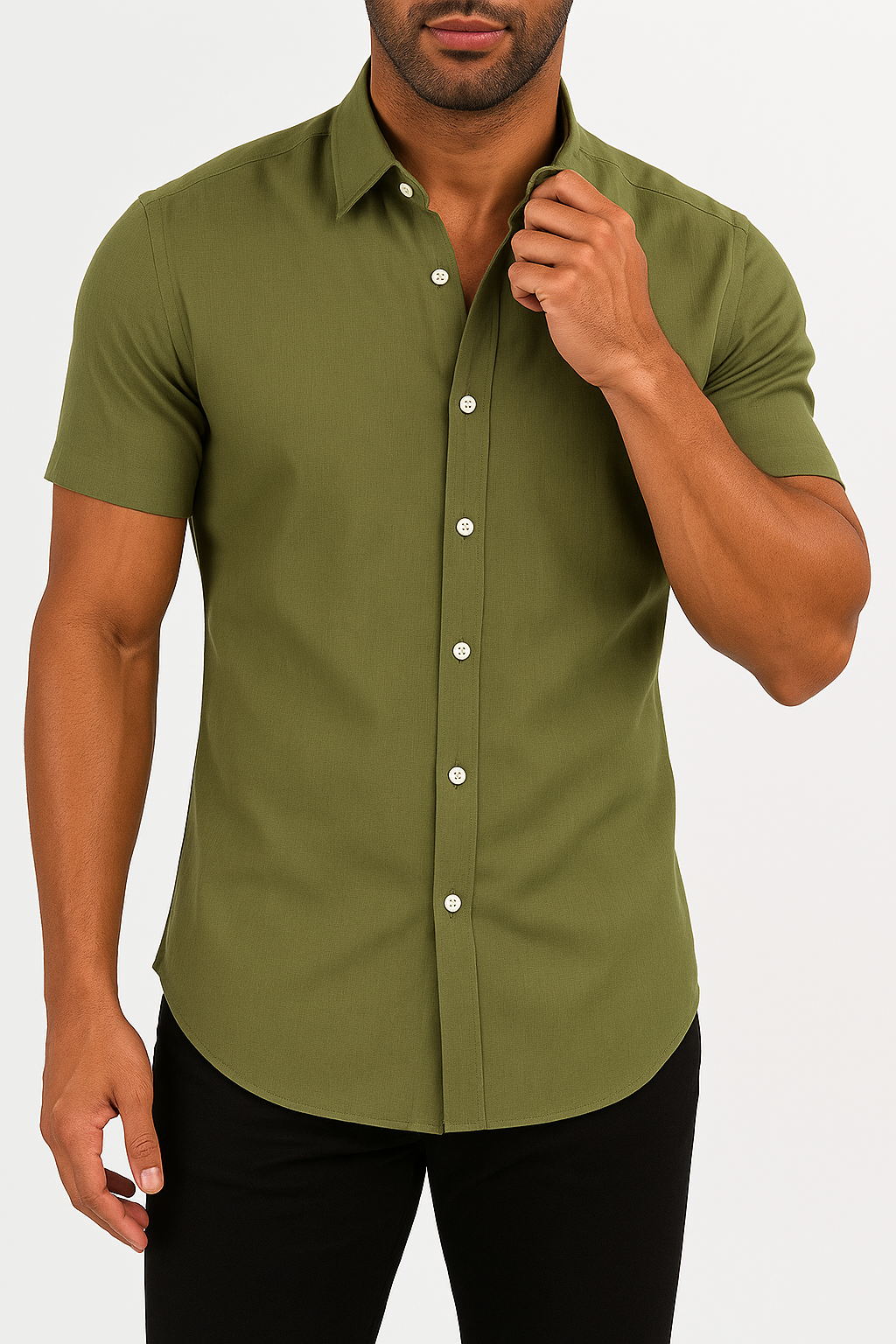 John | Effortless Casual Button-Up Shirt