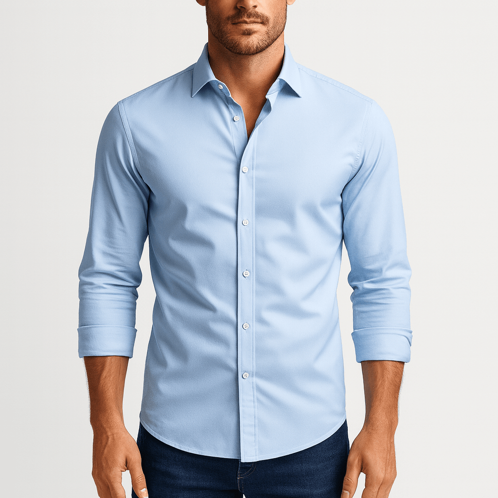 Matt | Long Sleeve Casual Button-Down Shirt