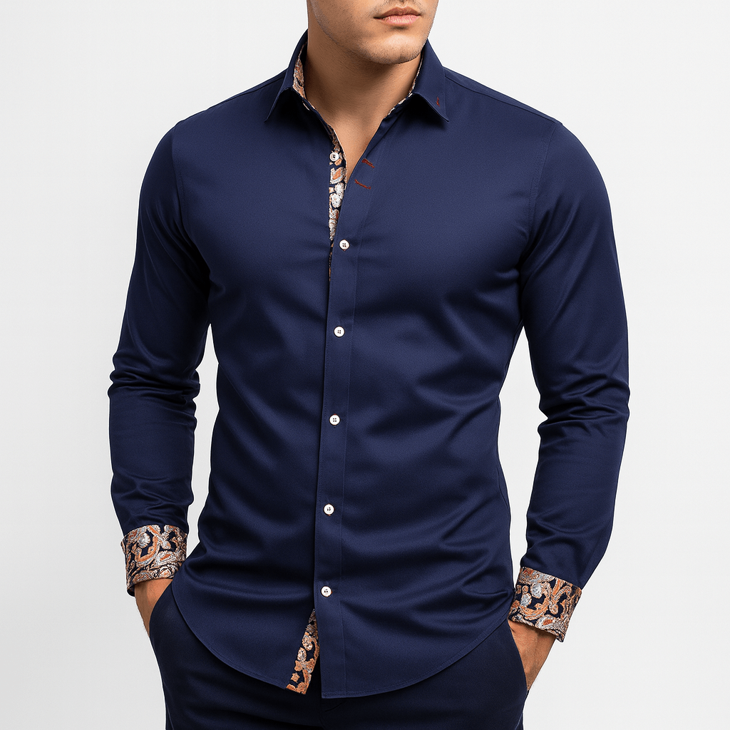 Ryan | Casual Button-Up Shirt with Pockets