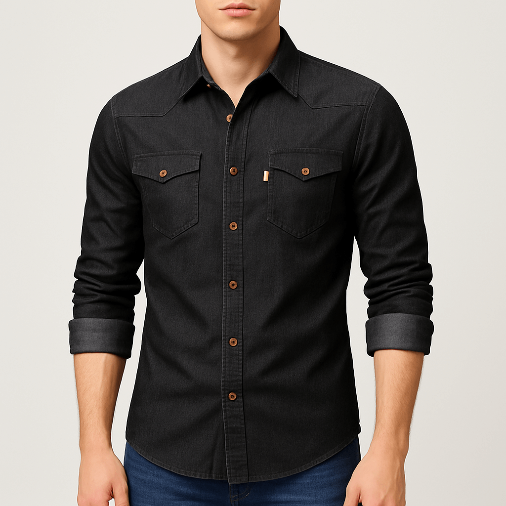 Mike | Casual Pocket Front Men's Shirt