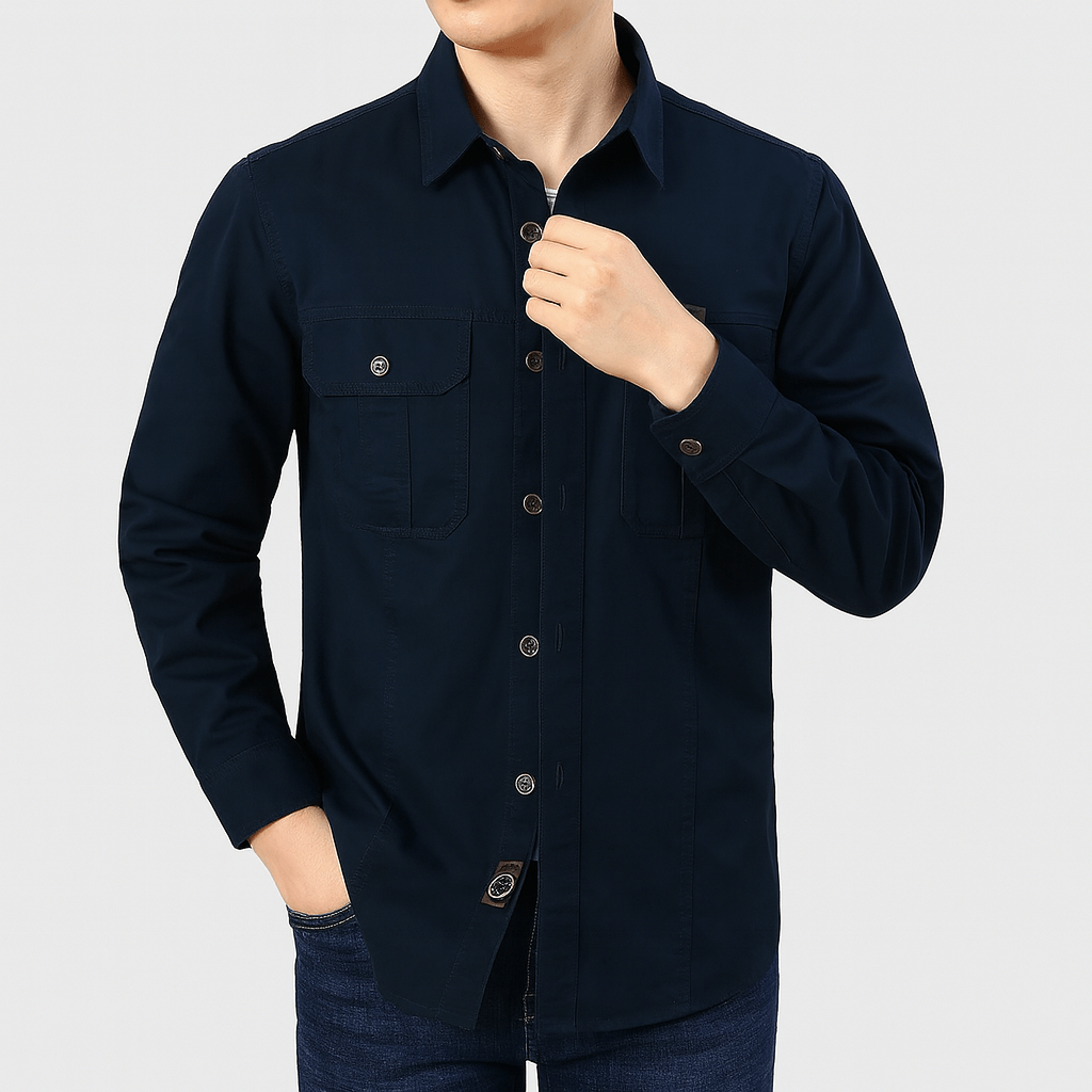 Luke | Point Collar Dress Shirt for Men