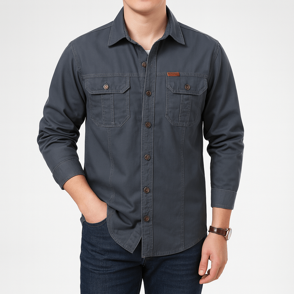 Luke | Point Collar Dress Shirt for Men