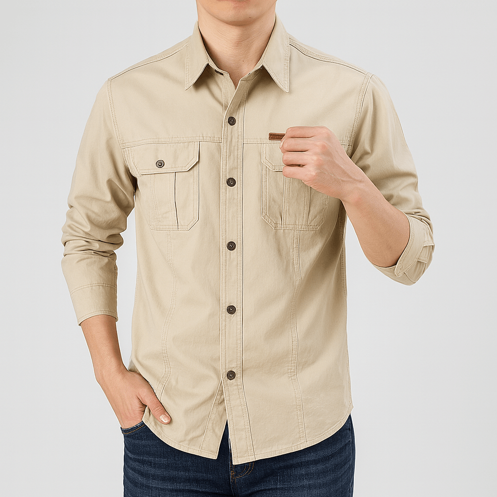 Luke | Point Collar Dress Shirt for Men