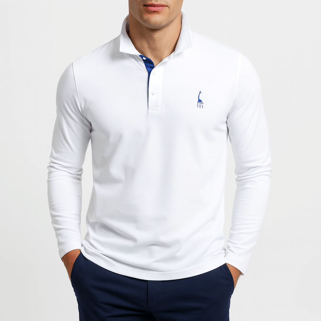 Chris | Elegant Polo Knit Sweater for Men
