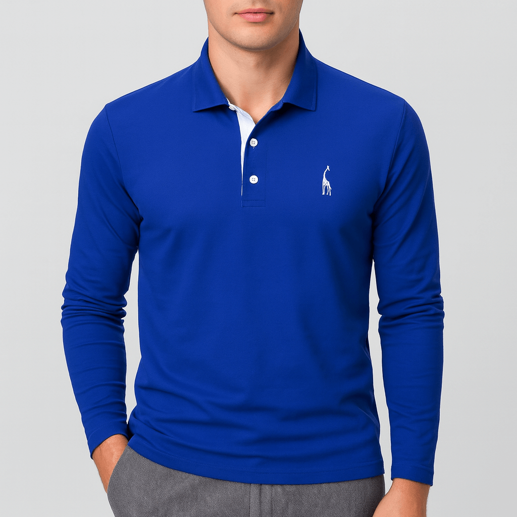 Chris | Elegant Polo Knit Sweater for Men